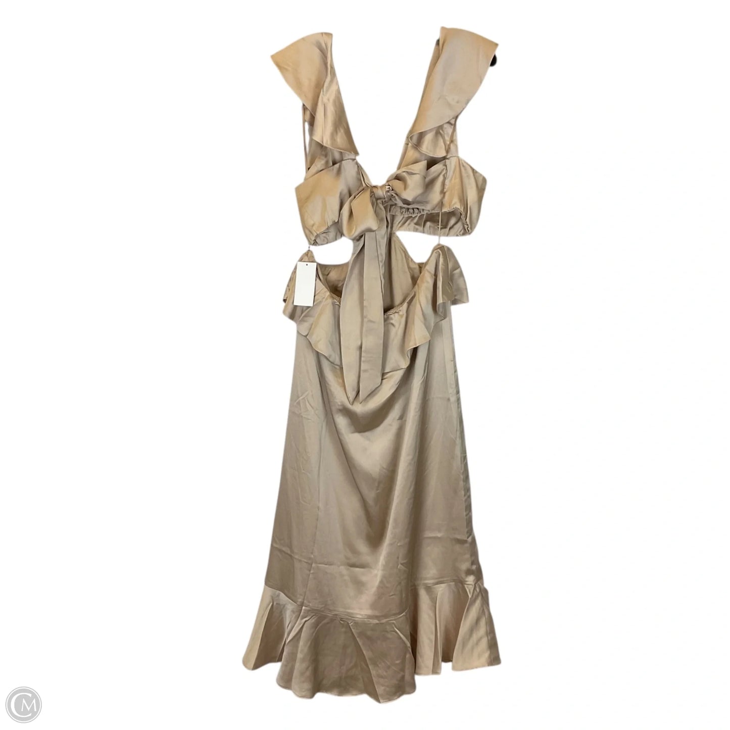 Dress Party Long By Show Me Your Mumu In Tan, Size: Xl