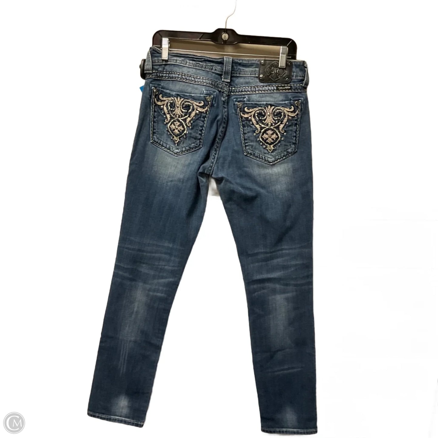 Jeans Skinny By Miss Me In Blue Denim, Size: 10