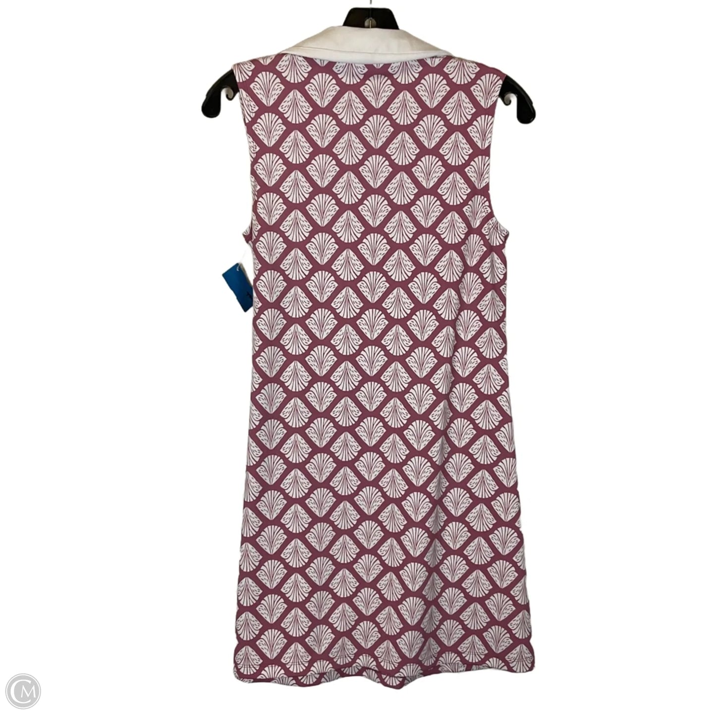 Dress Casual Short By Sigrid Olsen In Pink & White, Size: S