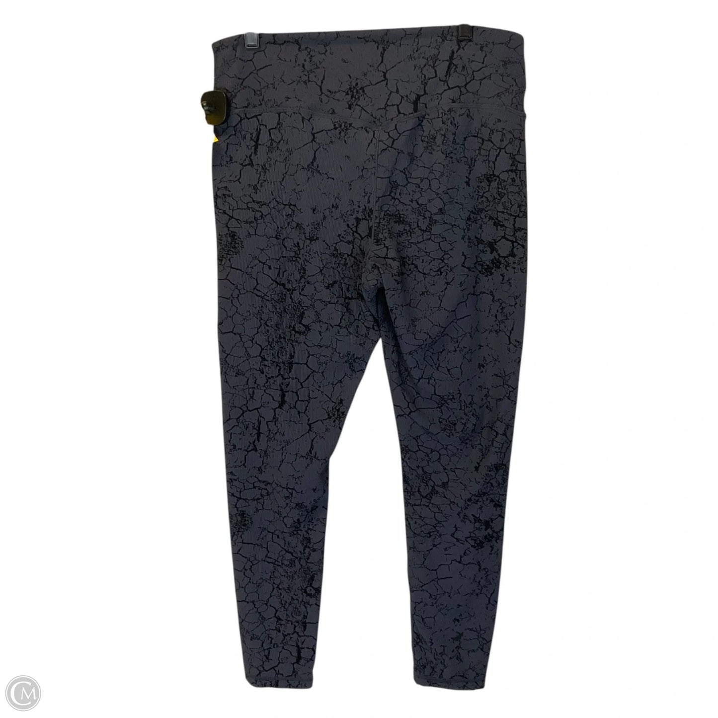 Athletic Leggings By Glyder In Black & Grey, Size: Xl