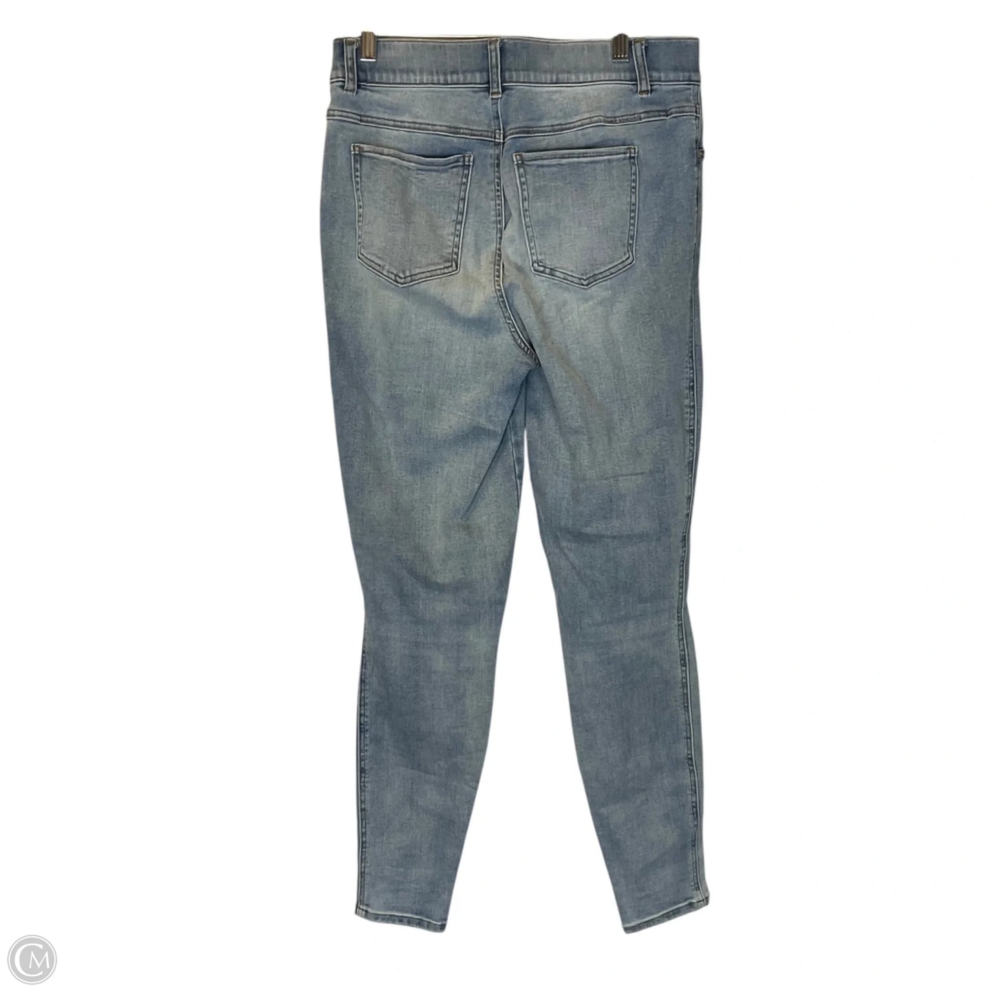 Jeans Skinny By Spanx In Blue Denim, Size: L