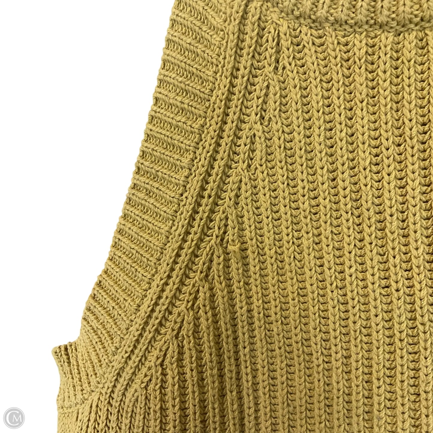 Top Sleeveless By Madewell In Yellow, Size: Xs