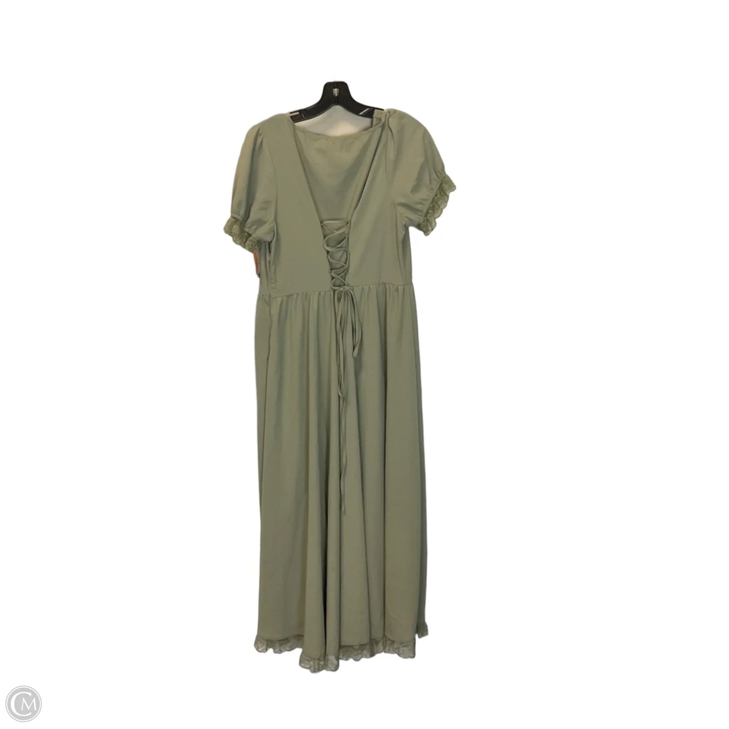 Dress Casual Maxi By Clothes Mentor In Green, Size: Xl