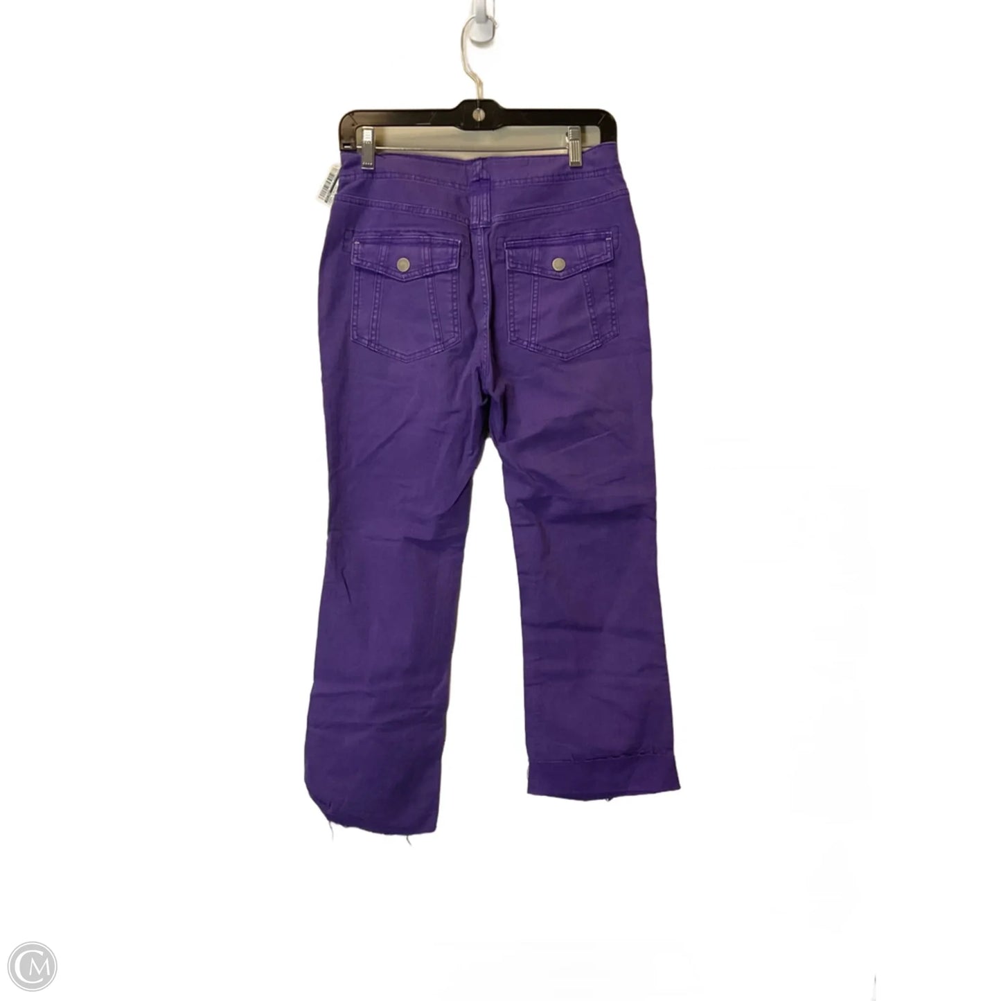 Jeans Straight By Pilcro In Purple Denim, Size: 2