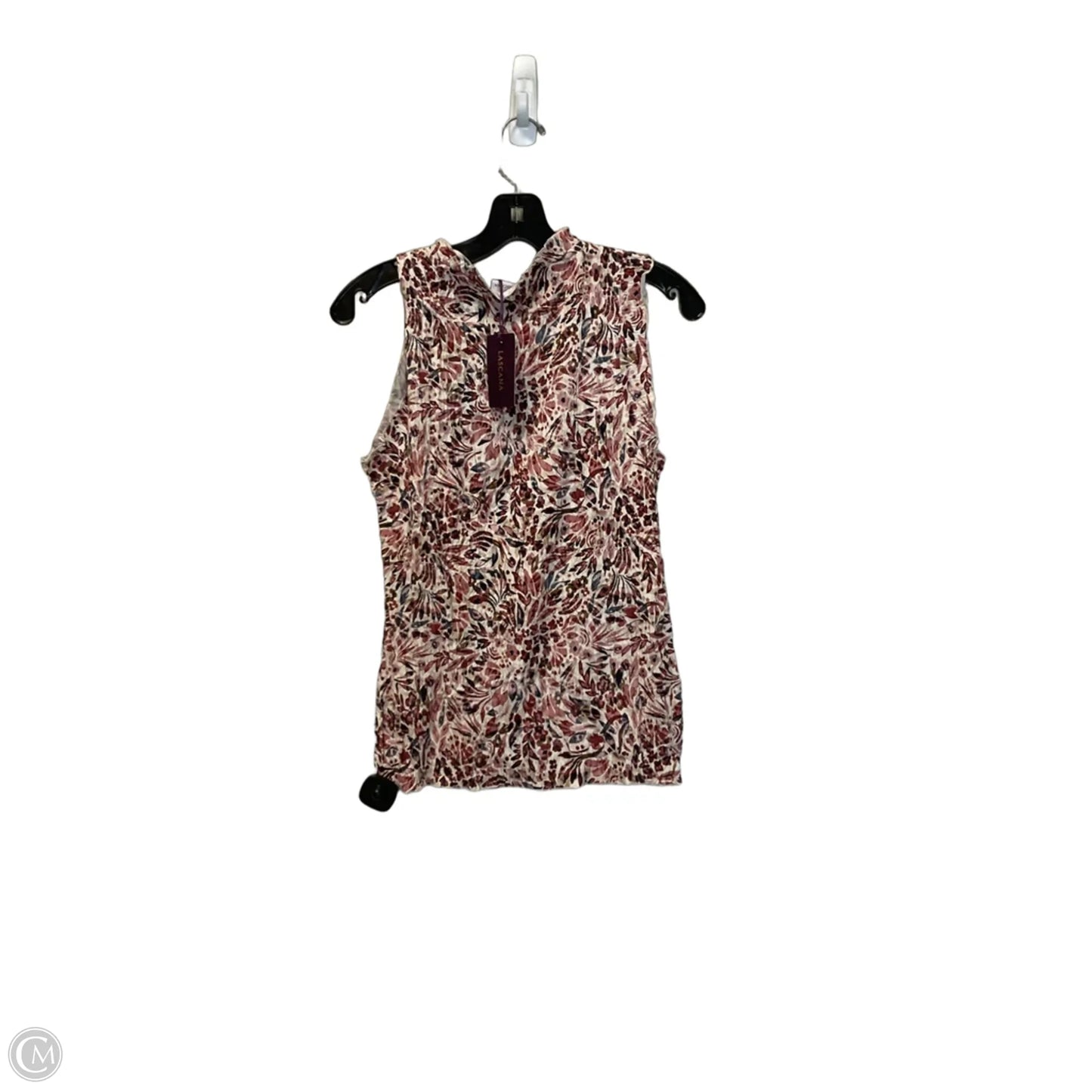 Top Sleeveless By Lascana In Floral Print, Size: S