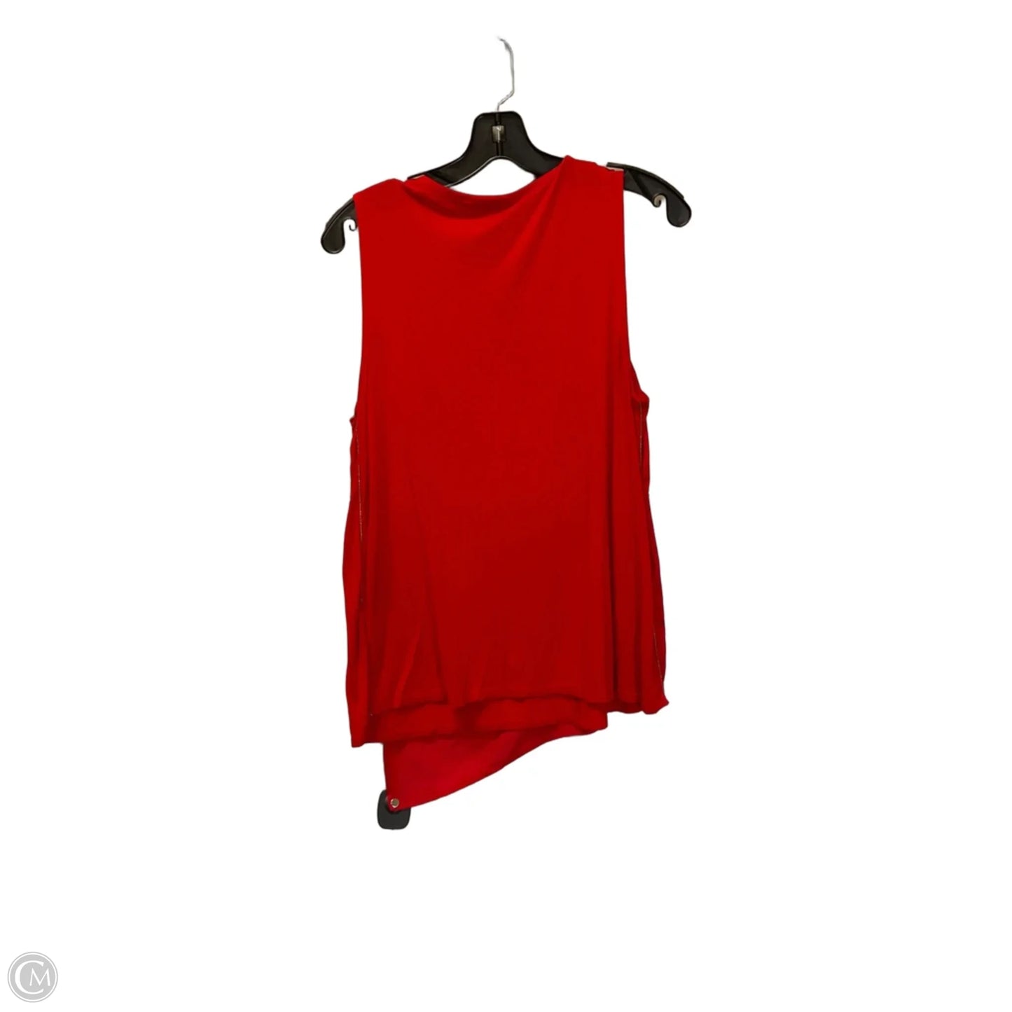 Top Sleeveless Basic By Apt 9 In Red, Size: M
