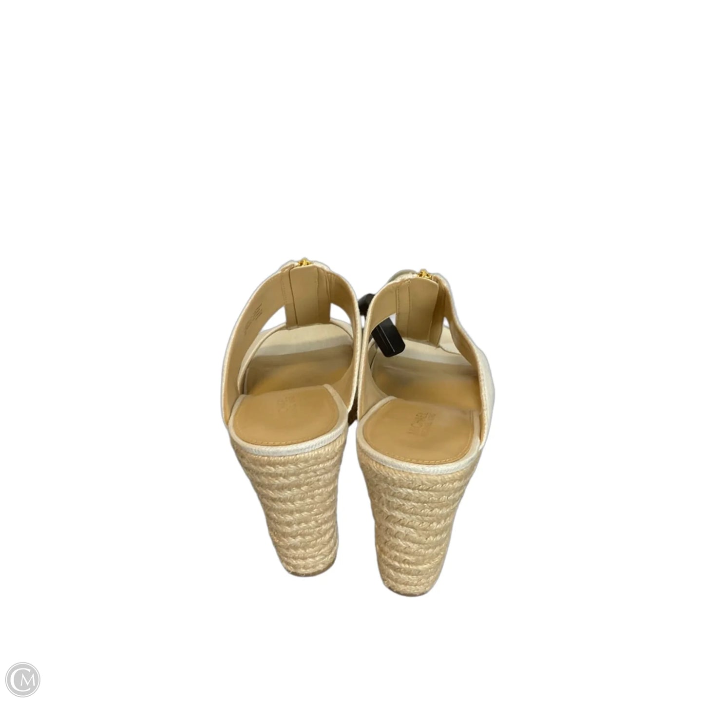 Sandals Designer By Michael Kors In White, Size: 9