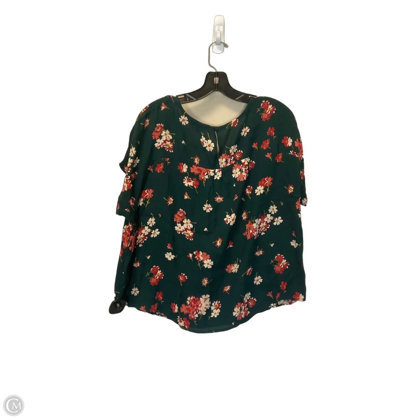 Top Short Sleeve By Madewell In Green, Size: Xs