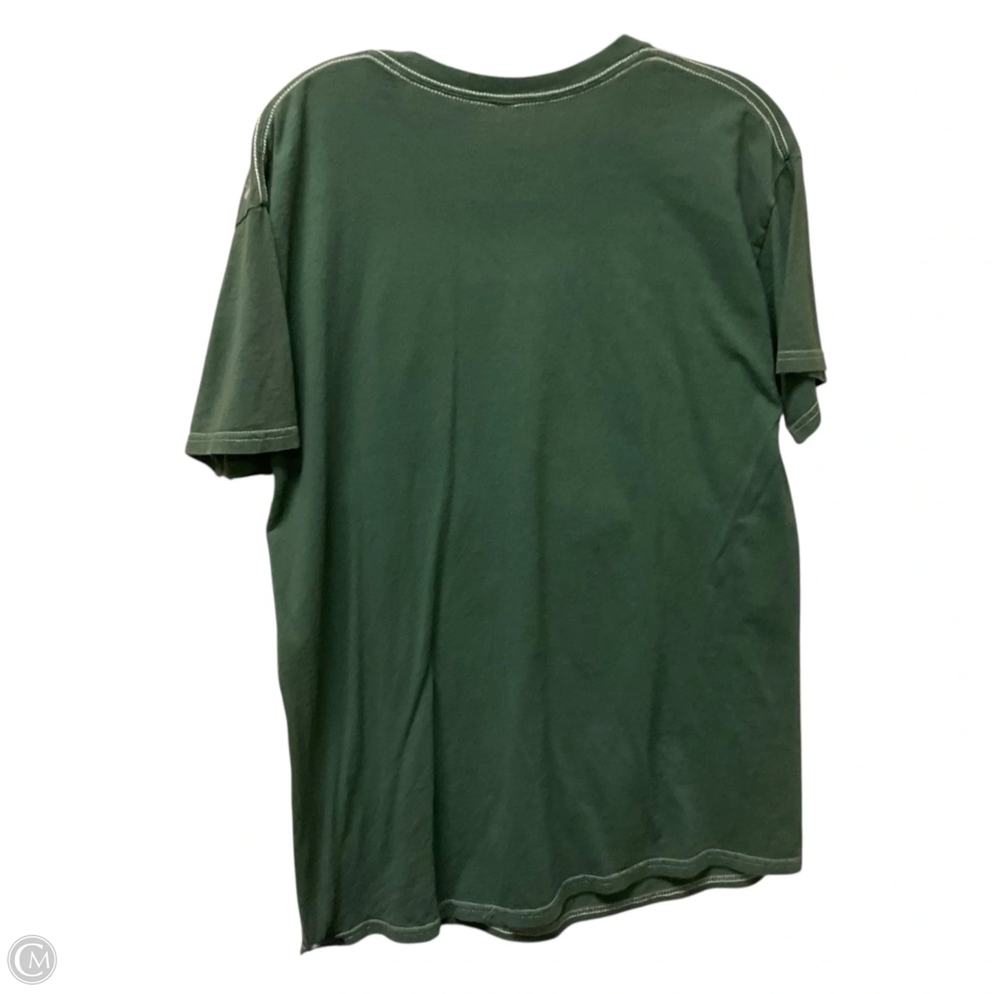 Top Short Sleeve Basic By Clothes Mentor In Green, Size: L