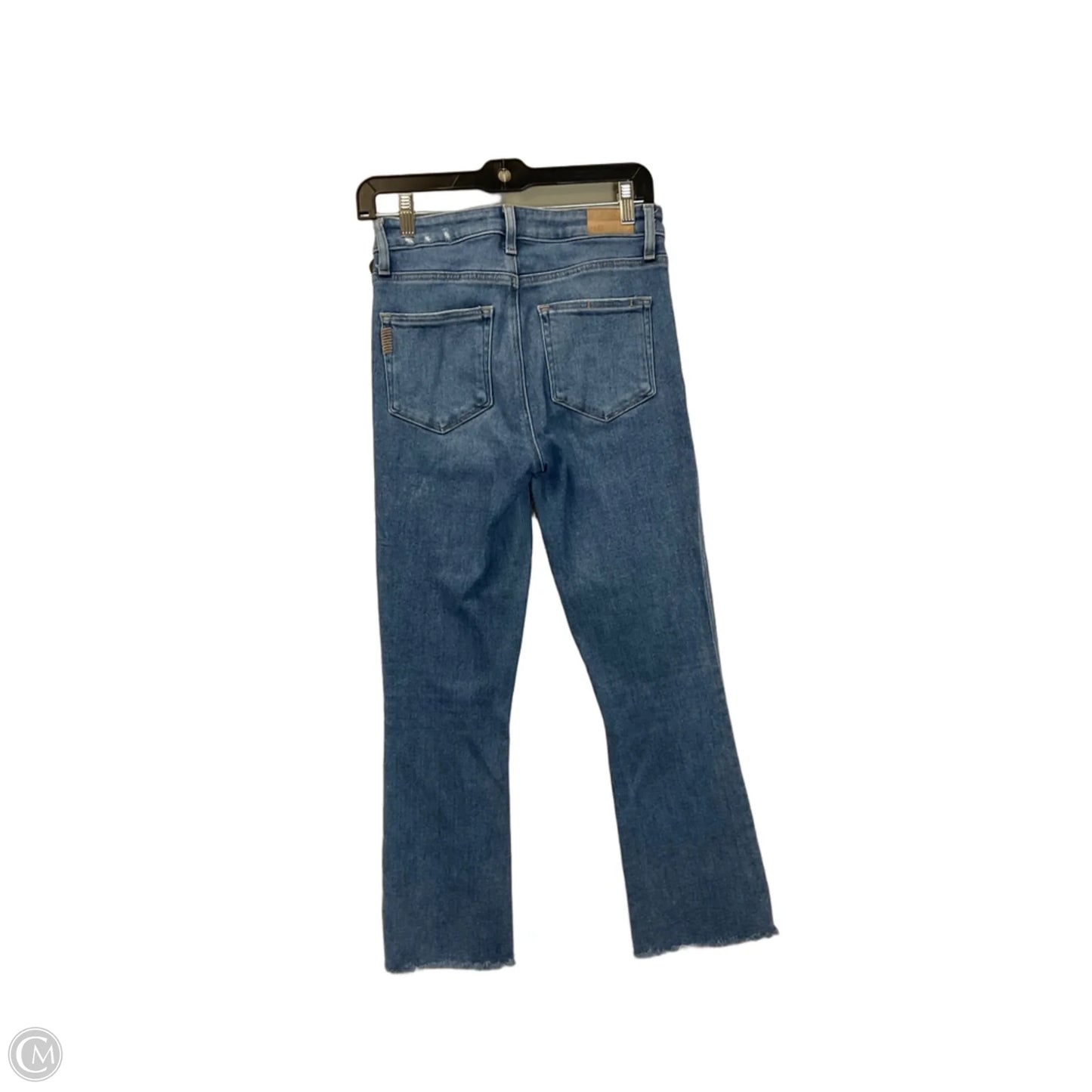 Jeans Flared By Paige In Blue Denim, Size: 2
