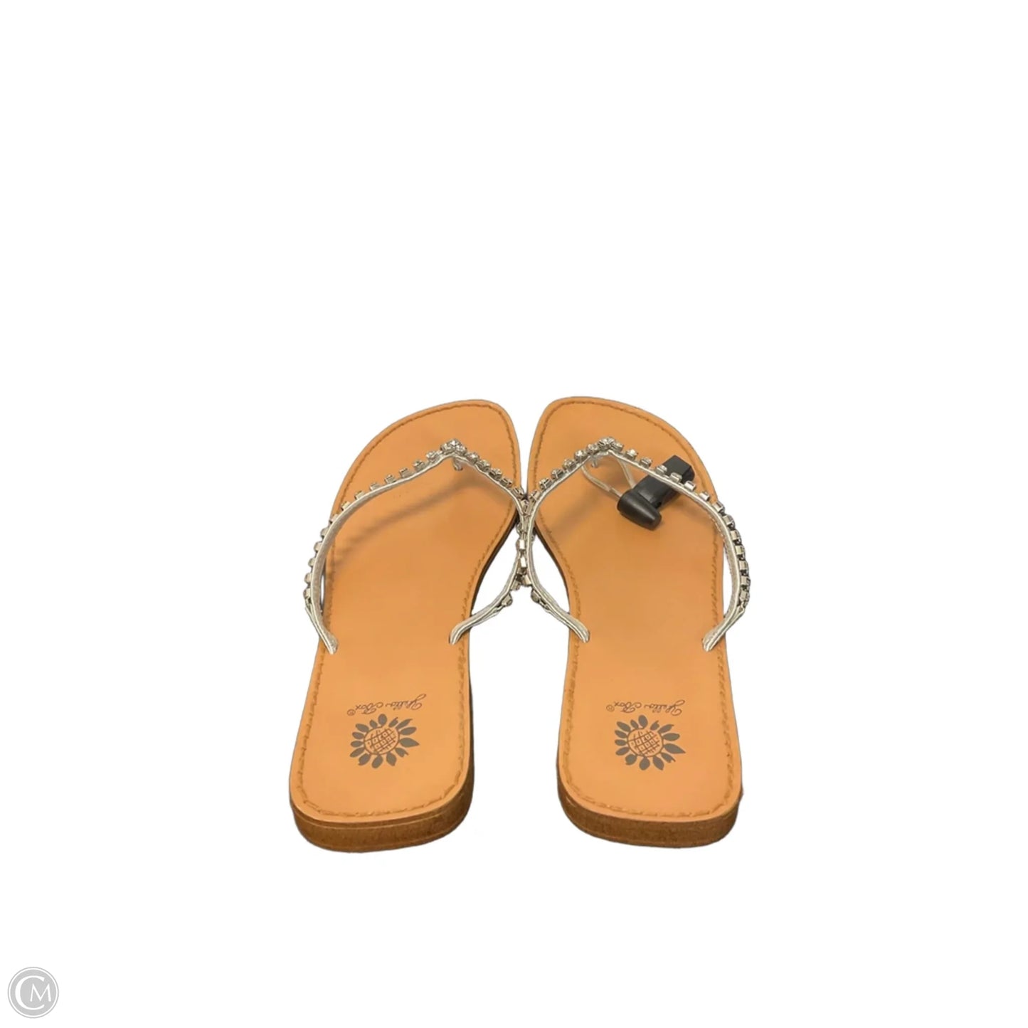 Sandals Flip Flops By Yellow Box In Brown, Size: 9