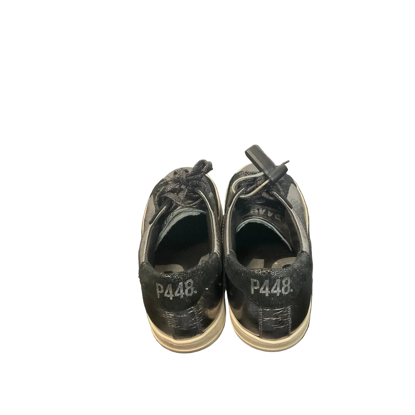 Shoes Sneakers By P448 In Silver, Size: 6.5