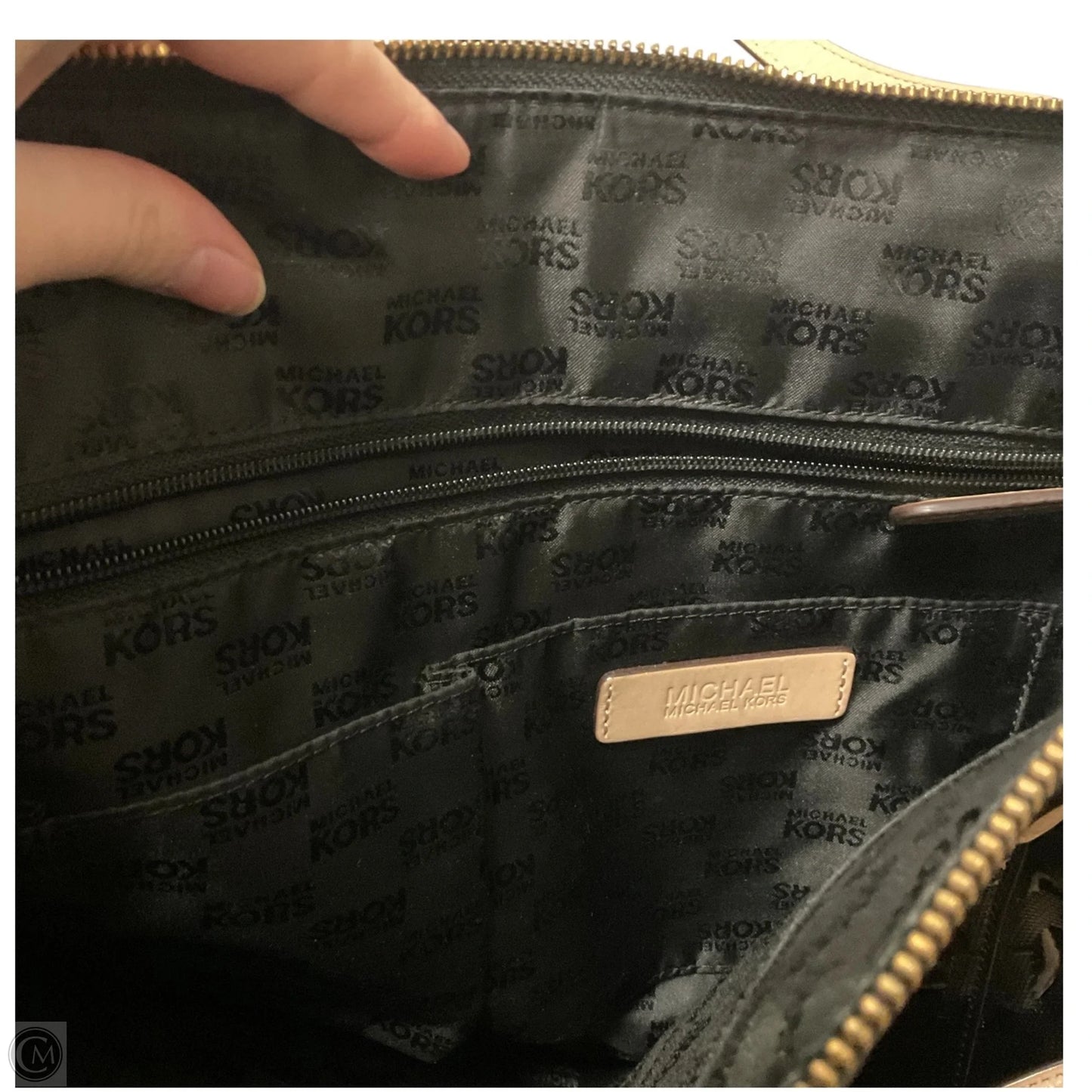 Handbag Designer By Michael Kors, Size: Large