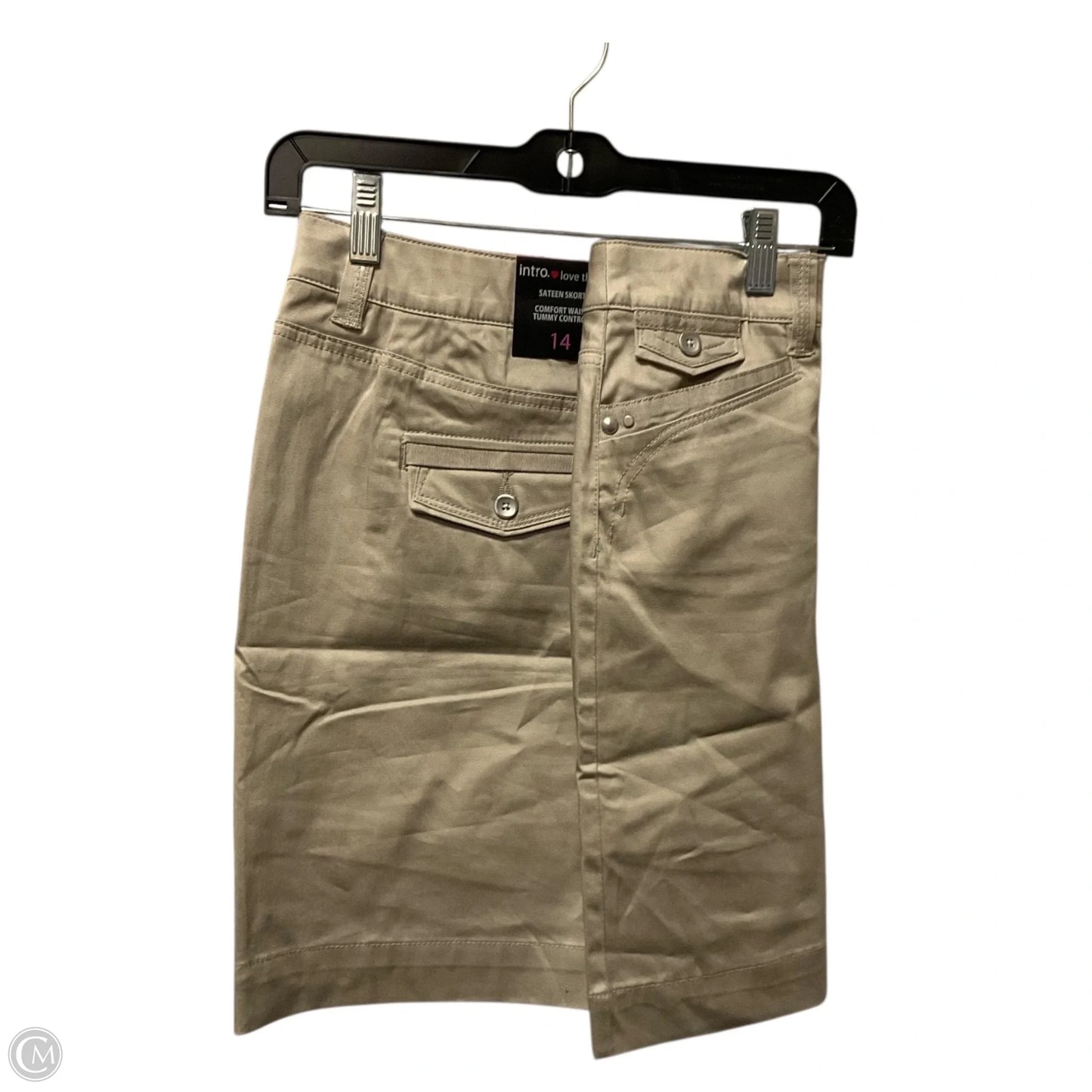 Skort By Intro In Tan, Size: 14