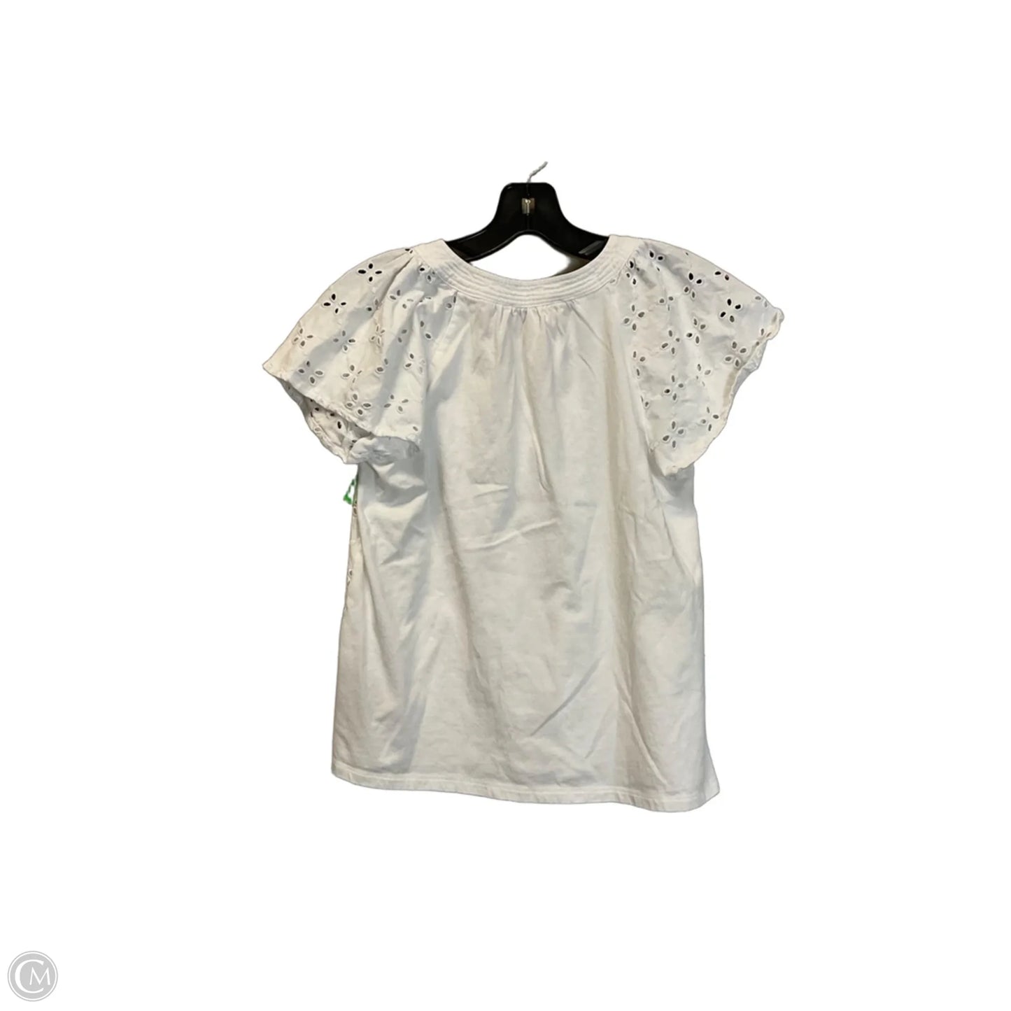Top Short Sleeve By Philosophy In White, Size: S