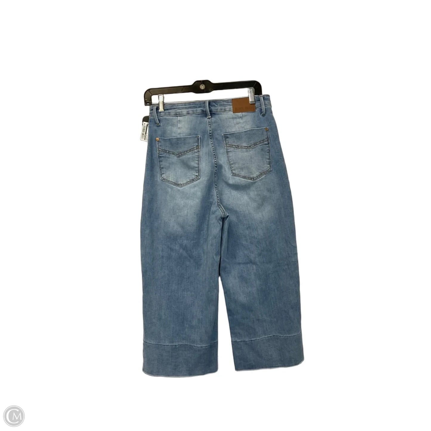 Jeans Wide Leg By Judy Blue In Blue Denim, Size: 6