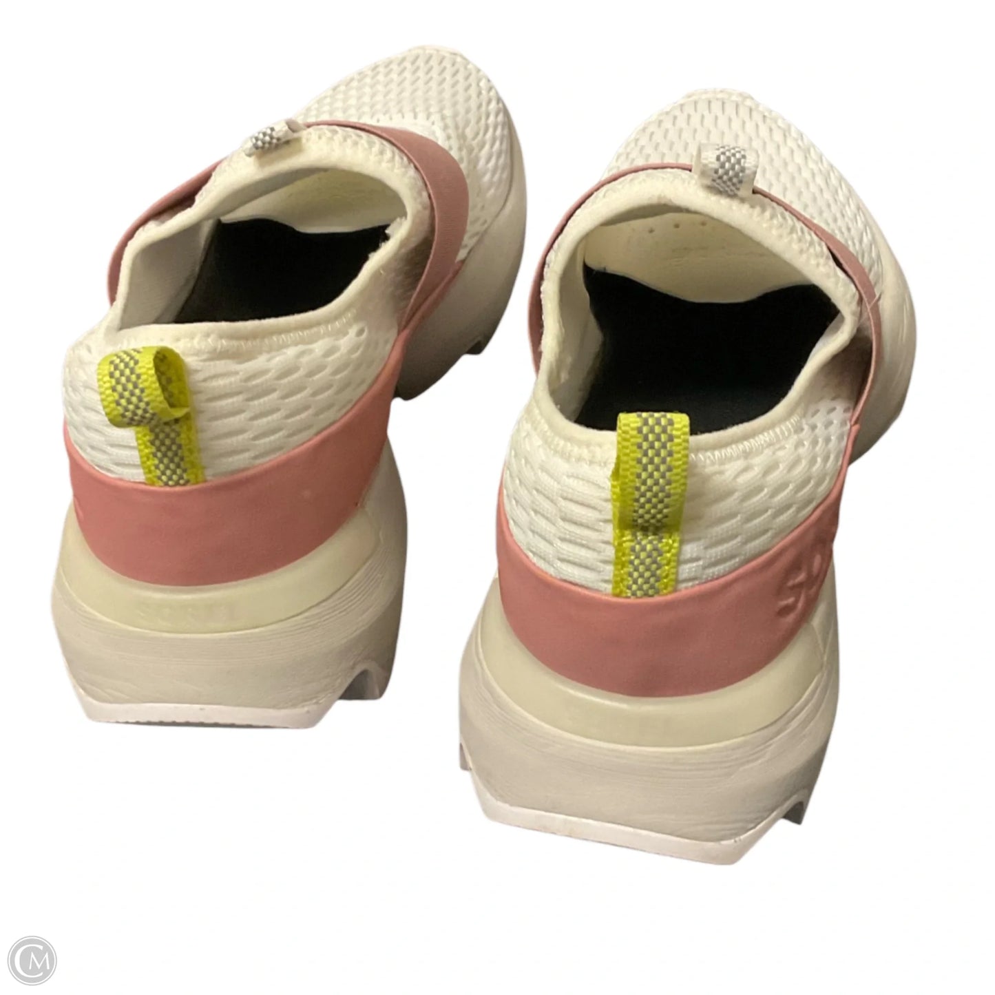 Shoes Athletic By Sorel In Pink & White, Size: 6.5