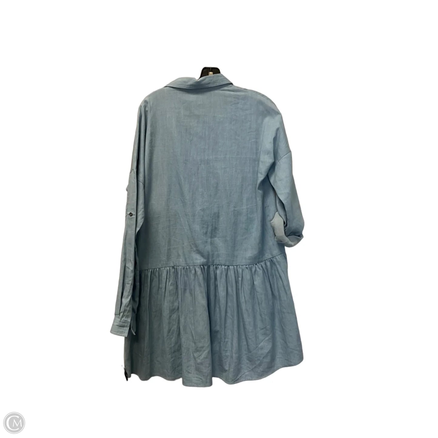 Dress Casual Short By Clothes Mentor In Blue, Size: M