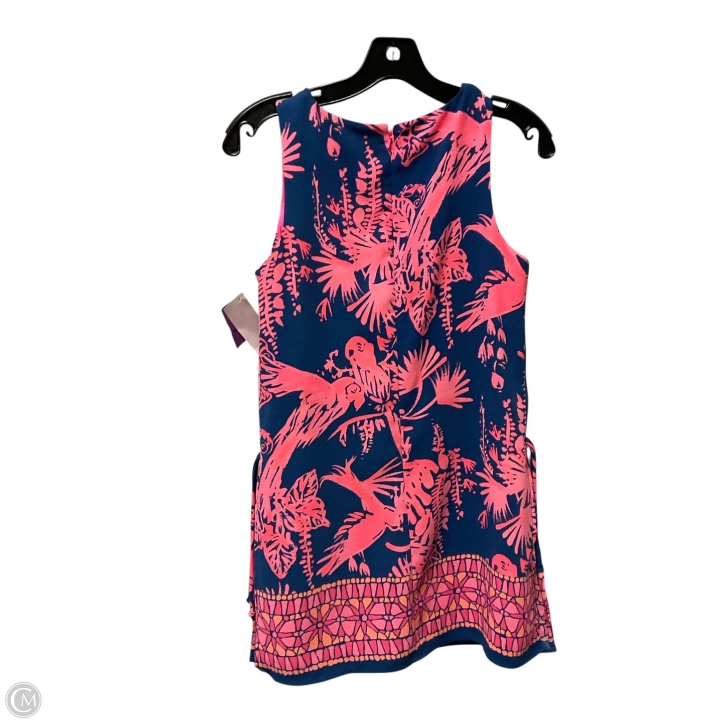 Romper Designer By Lilly Pulitzer In Blue & Pink, Size: 0