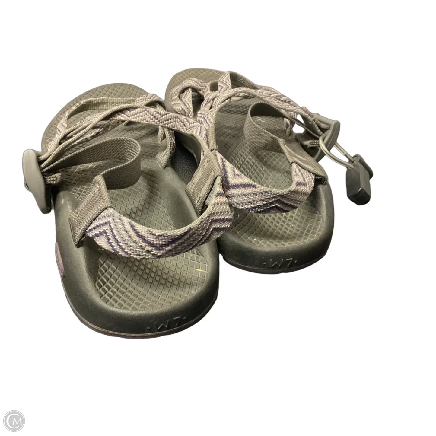 Sandals Sport By Chacos In Grey & Pink, Size: 7