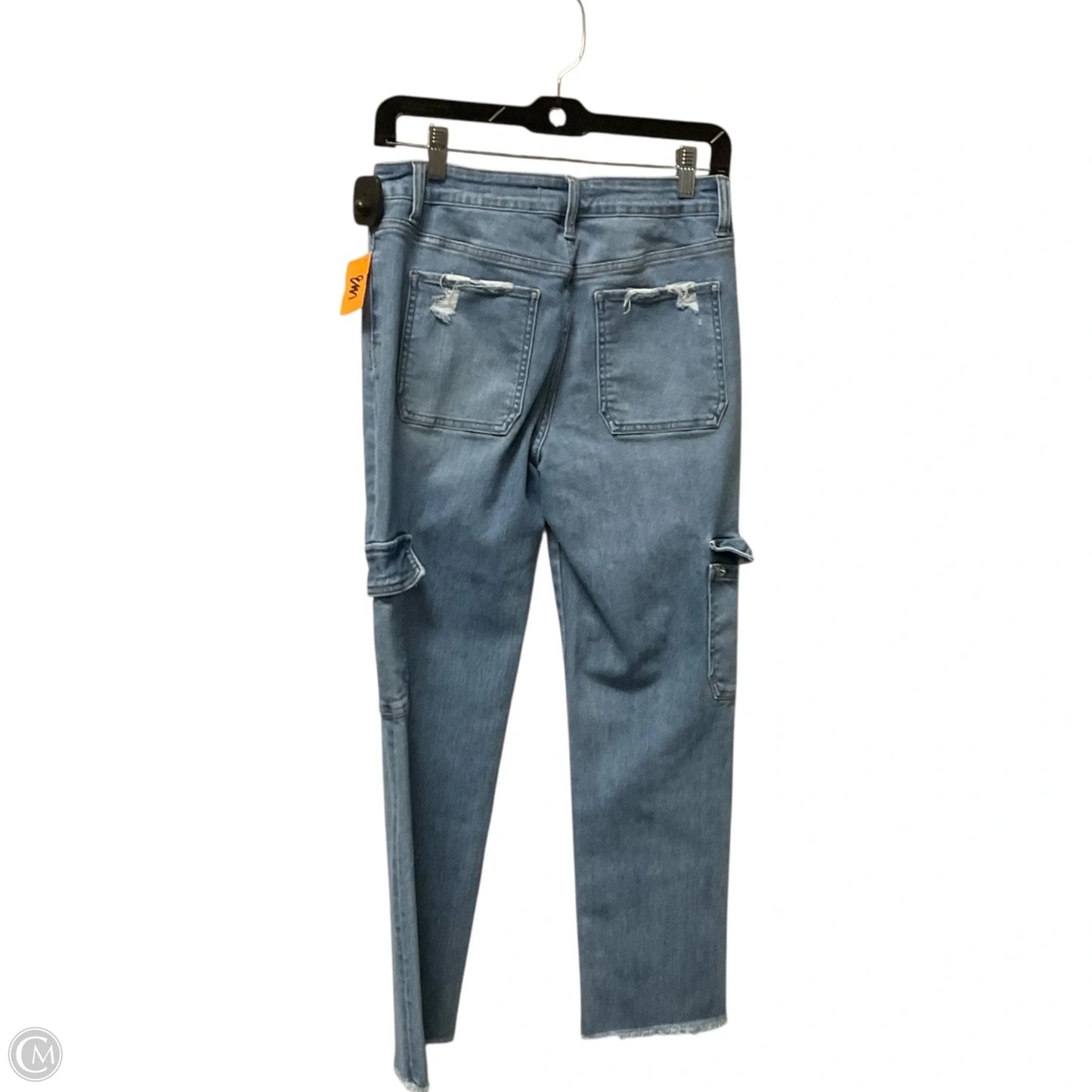 Jeans Cropped By Flying Monkey In Blue Denim, Size: 6
