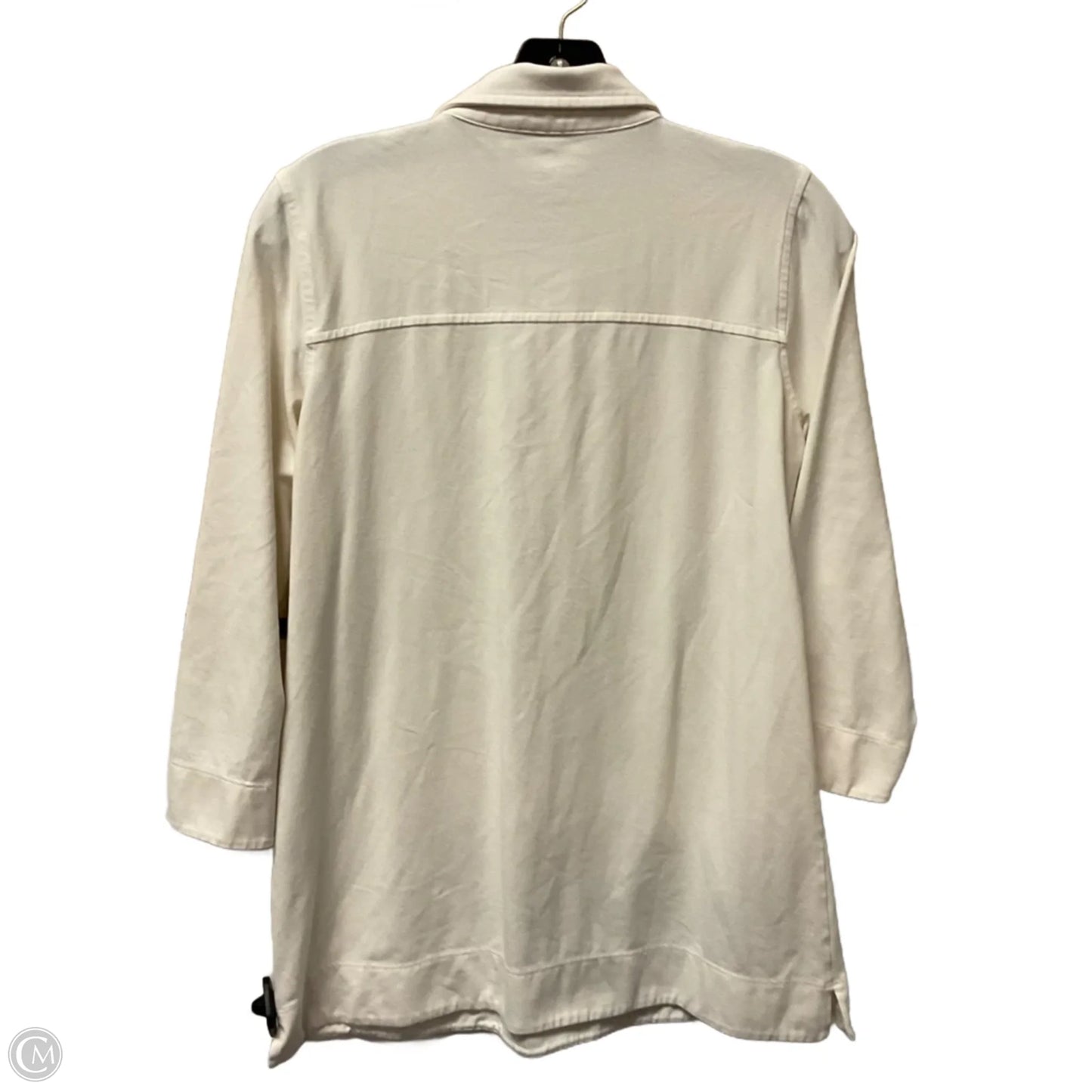 Top 3/4 Sleeve By Spartina In Cream, Size: S
