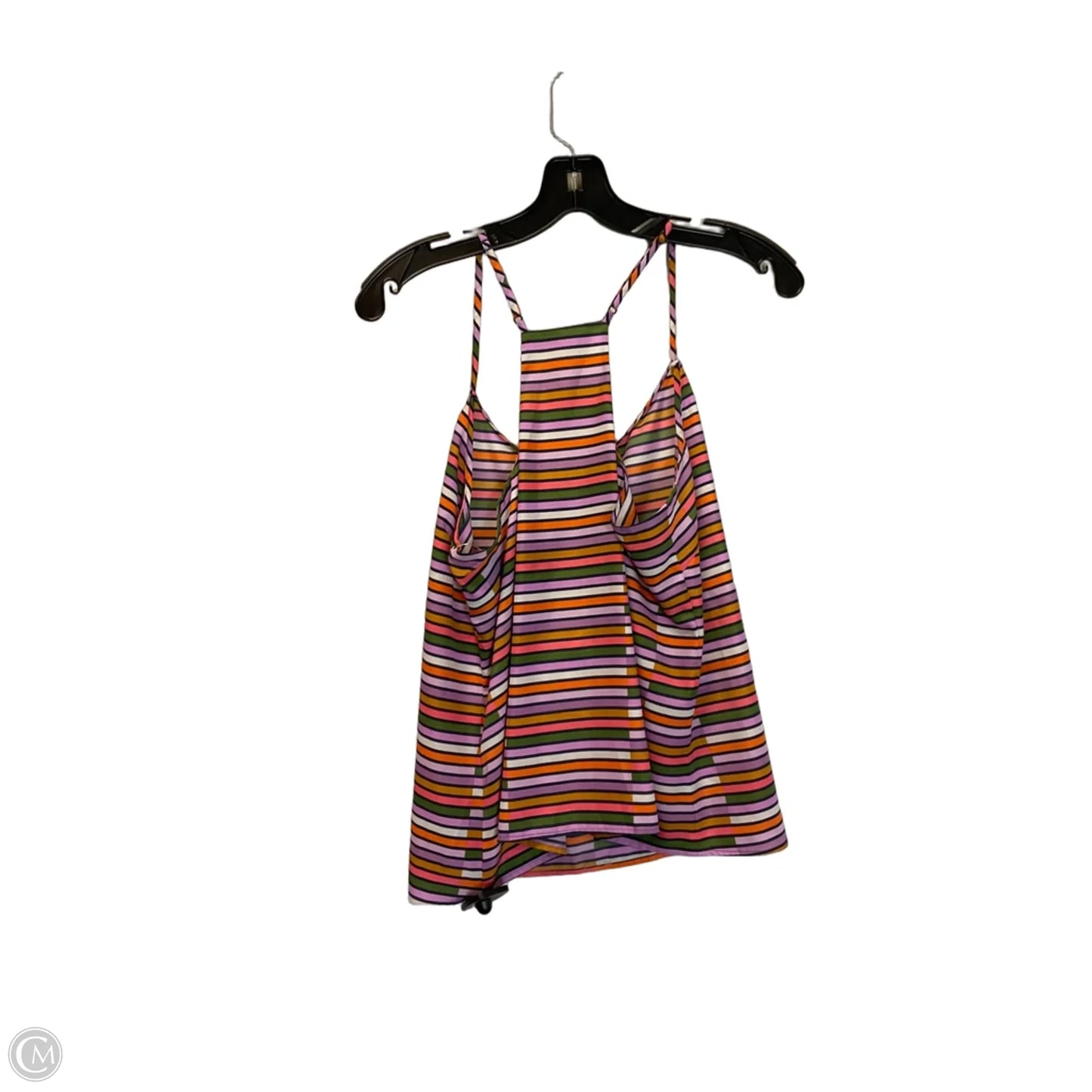 Top Sleeveless Basic By J. Crew In Striped Pattern, Size: 10