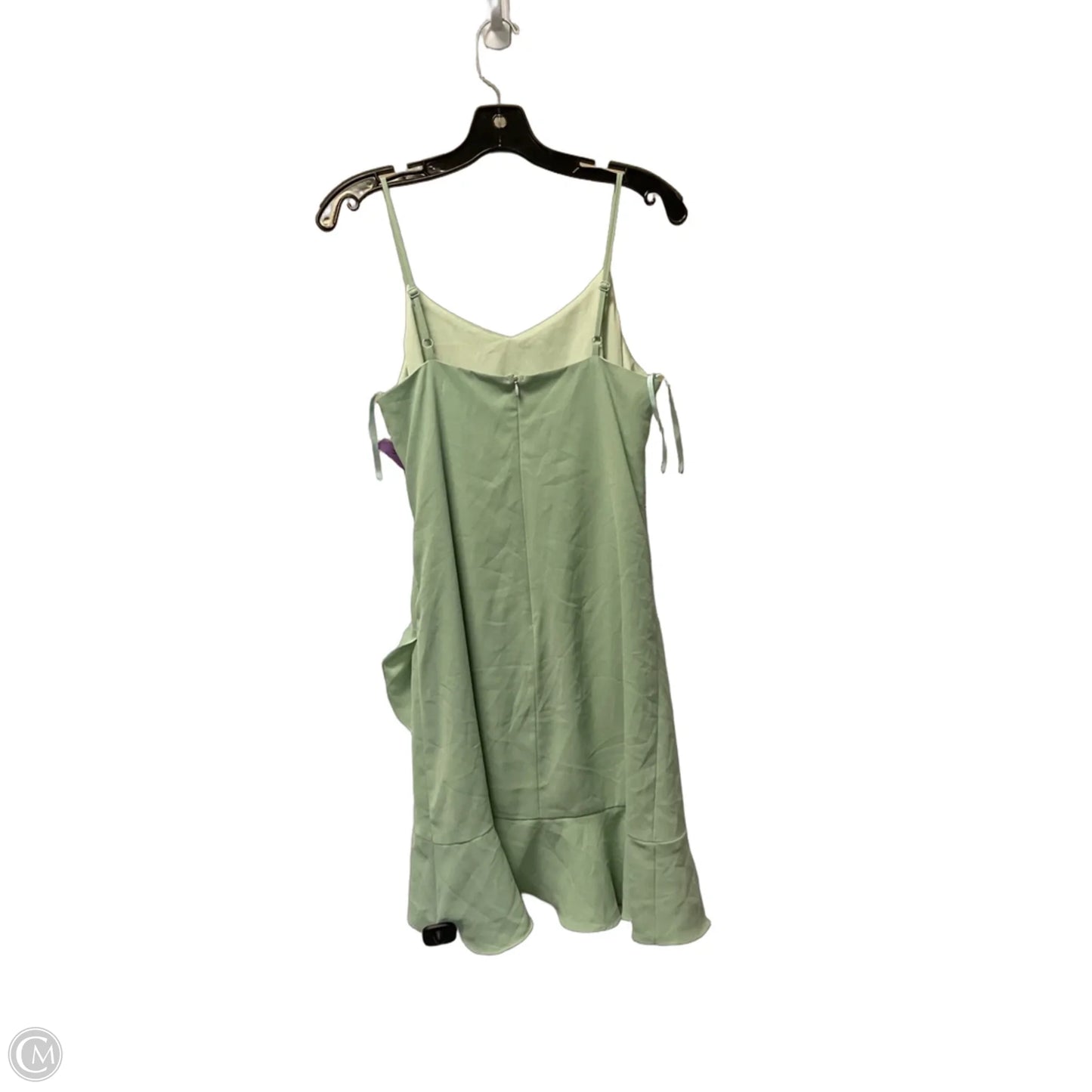 Dress Casual Short By Almost Pink In Green, Size: M