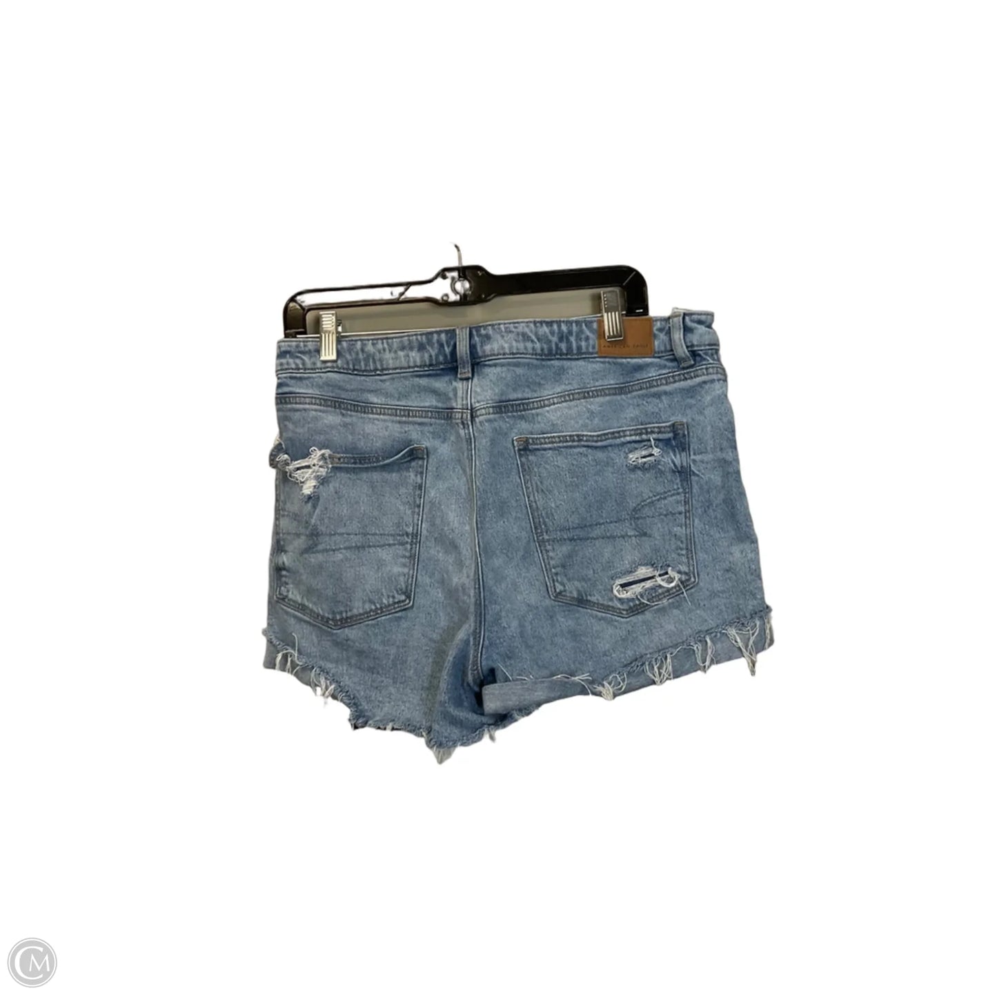 Shorts By American Eagle In Blue Denim, Size: 12