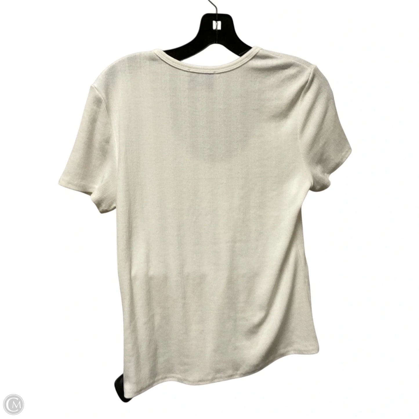 Top Short Sleeve By Tuckernuck In White, Size: M