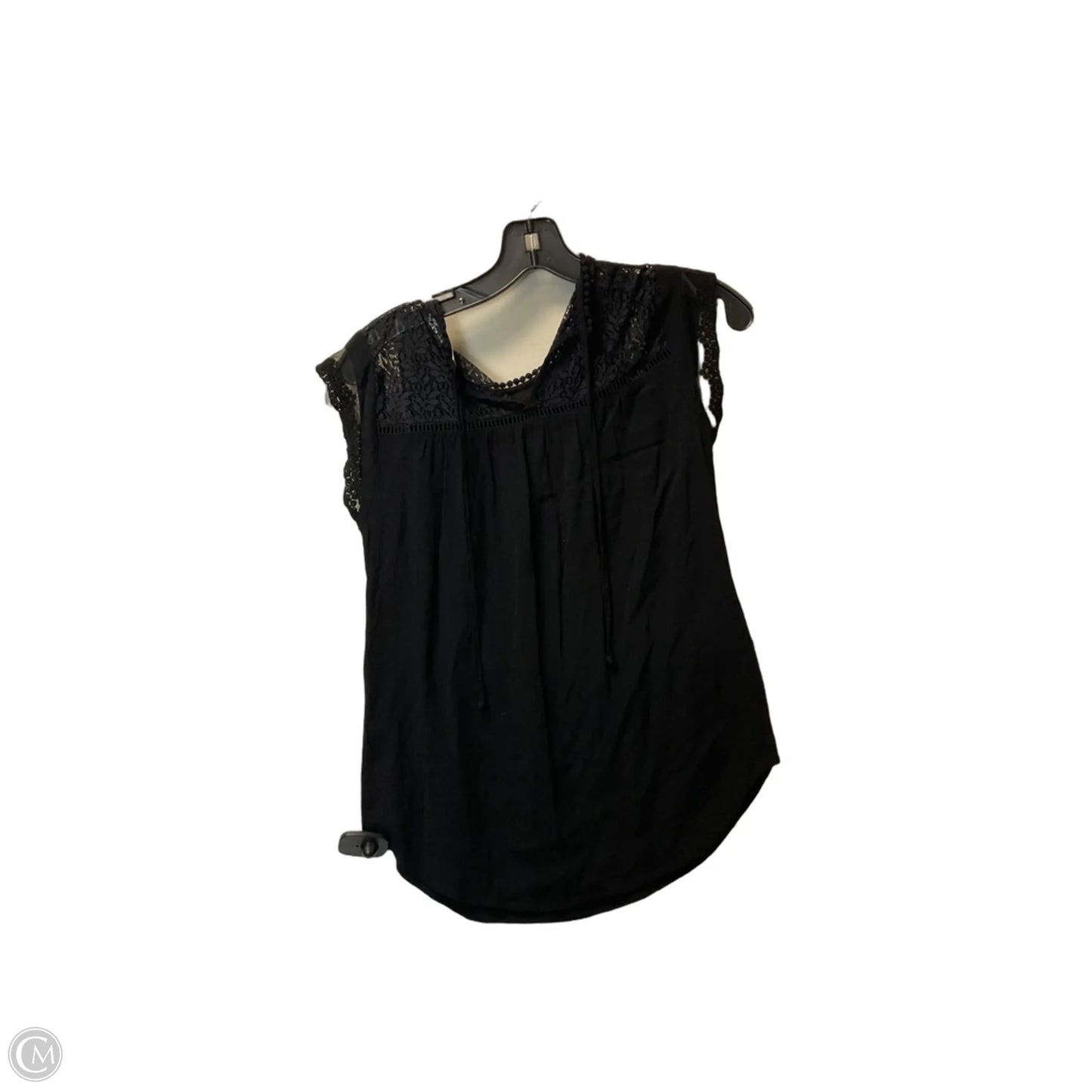 Top Sleeveless By Daniel Rainn In Black, Size: Xs