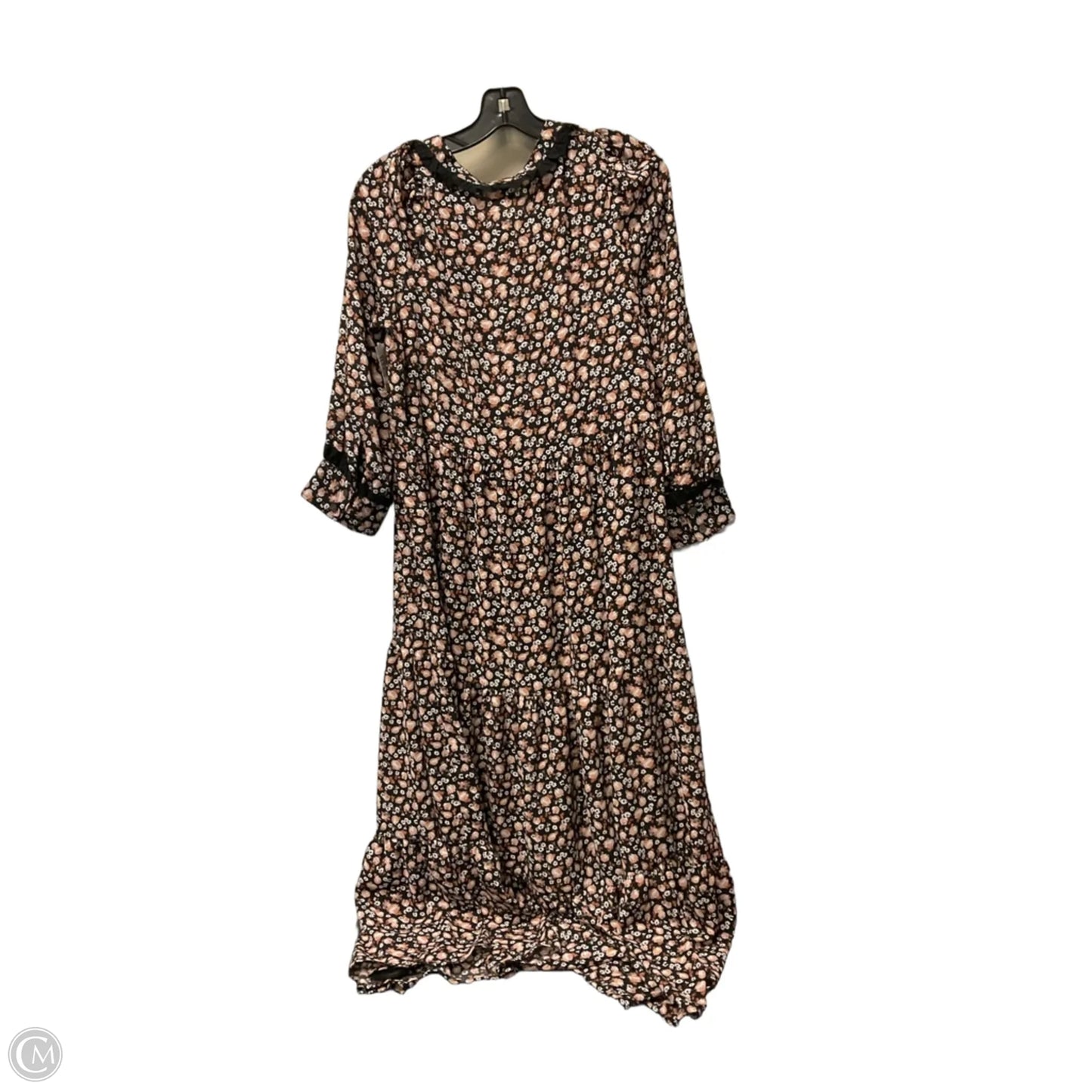 Dress Casual Maxi By Levis In Floral Print, Size: M