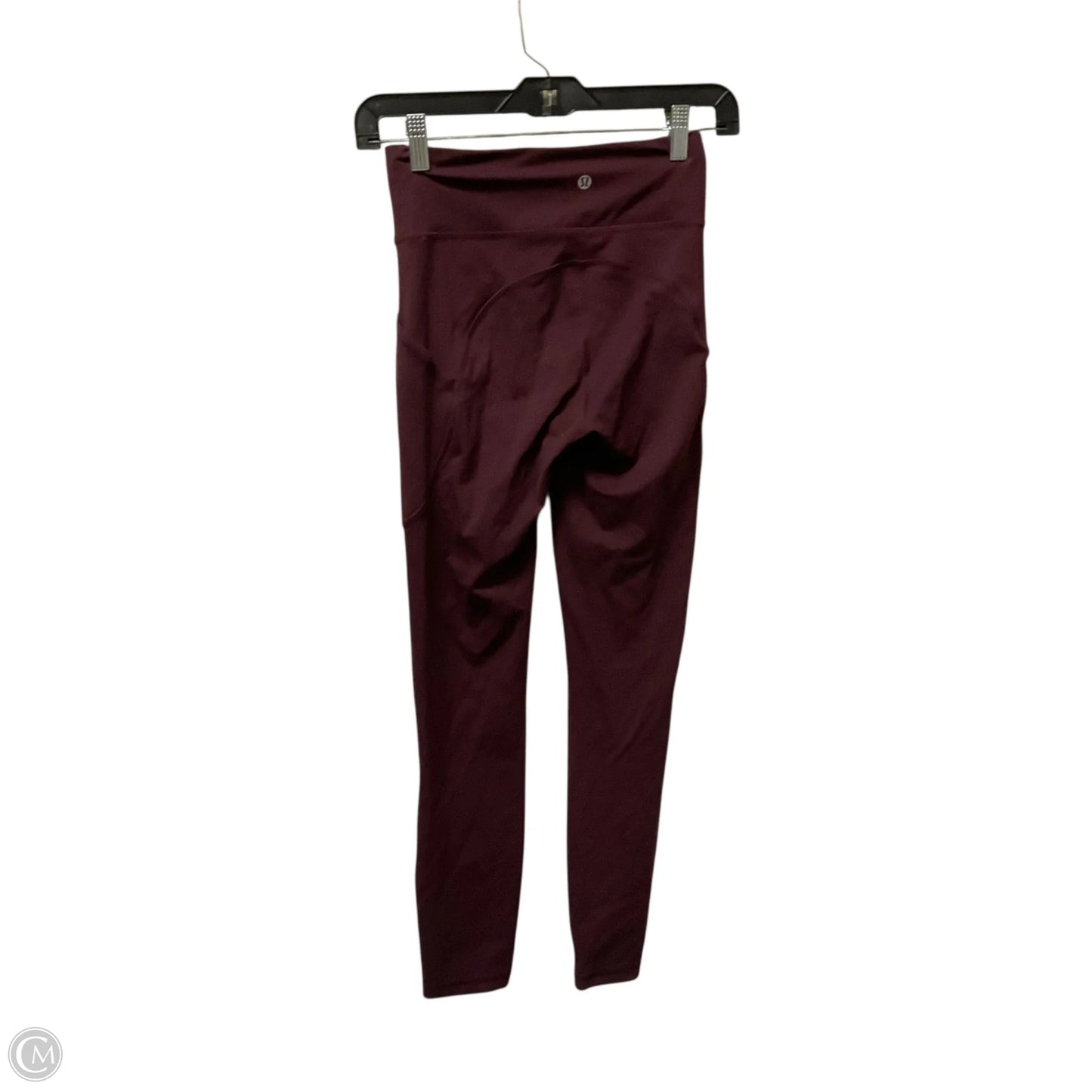 Athletic Leggings By Lululemon In Purple, Size: 4