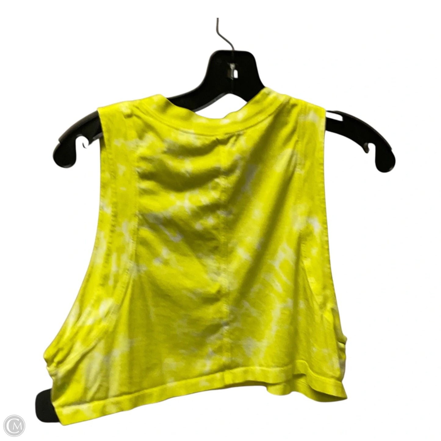 Athletic Tank Top By Lululemon In Yellow, Size: 6