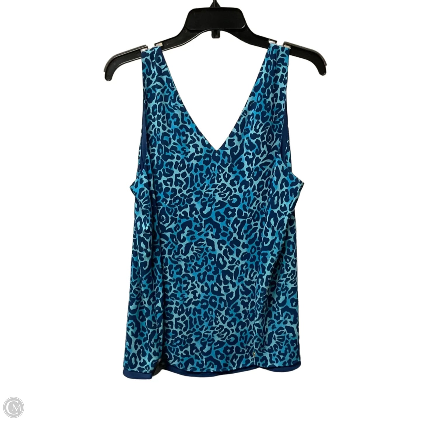 Top Sleeveless Designer By Lilly Pulitzer In Blue, Size: L