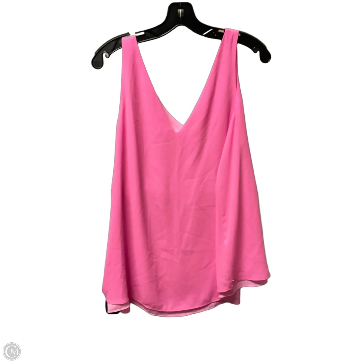 Top Sleeveless Designer By Lilly Pulitzer In Pink, Size: L