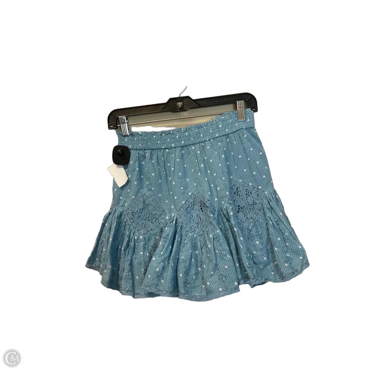 Skirt Mini & Short By Loveshackfancy In Blue, Size: M