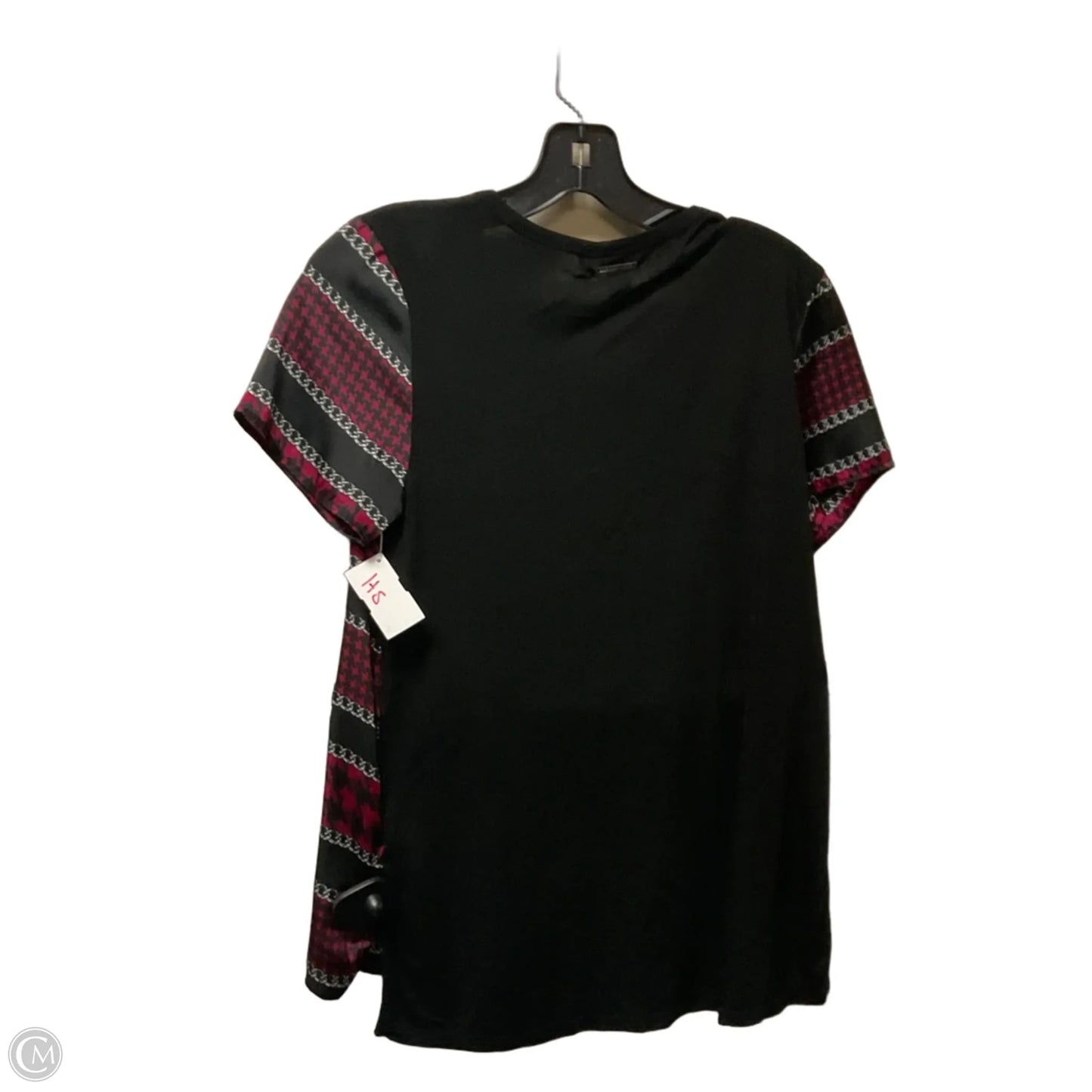 Top Short Sleeve Basic By Michael By Michael Kors In Black, Size: S