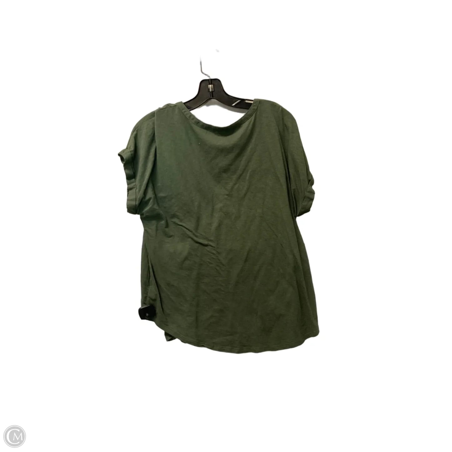 Top Short Sleeve Basic By Lucky Brand In Green, Size: L