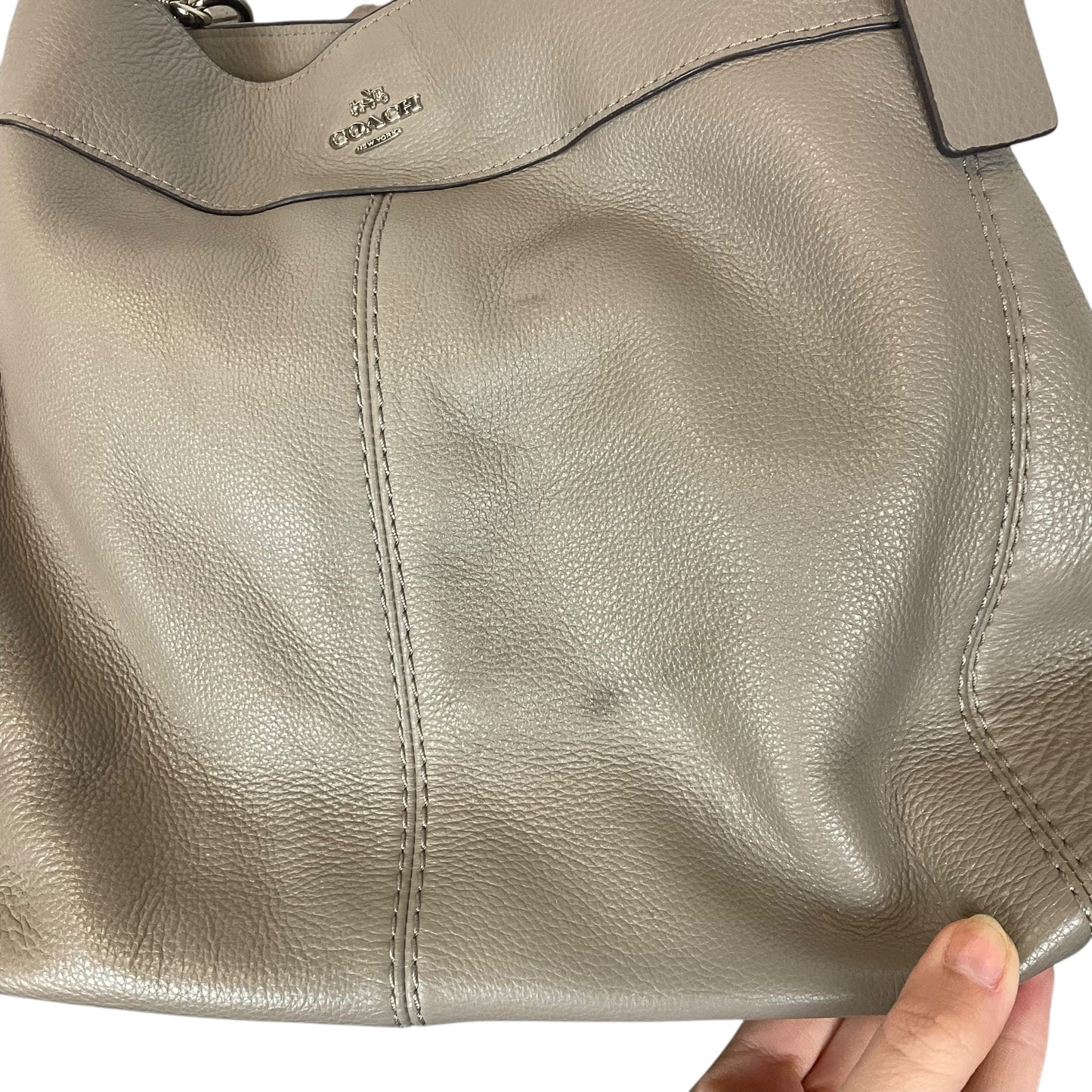 Handbag Designer By Coach, Size: Medium