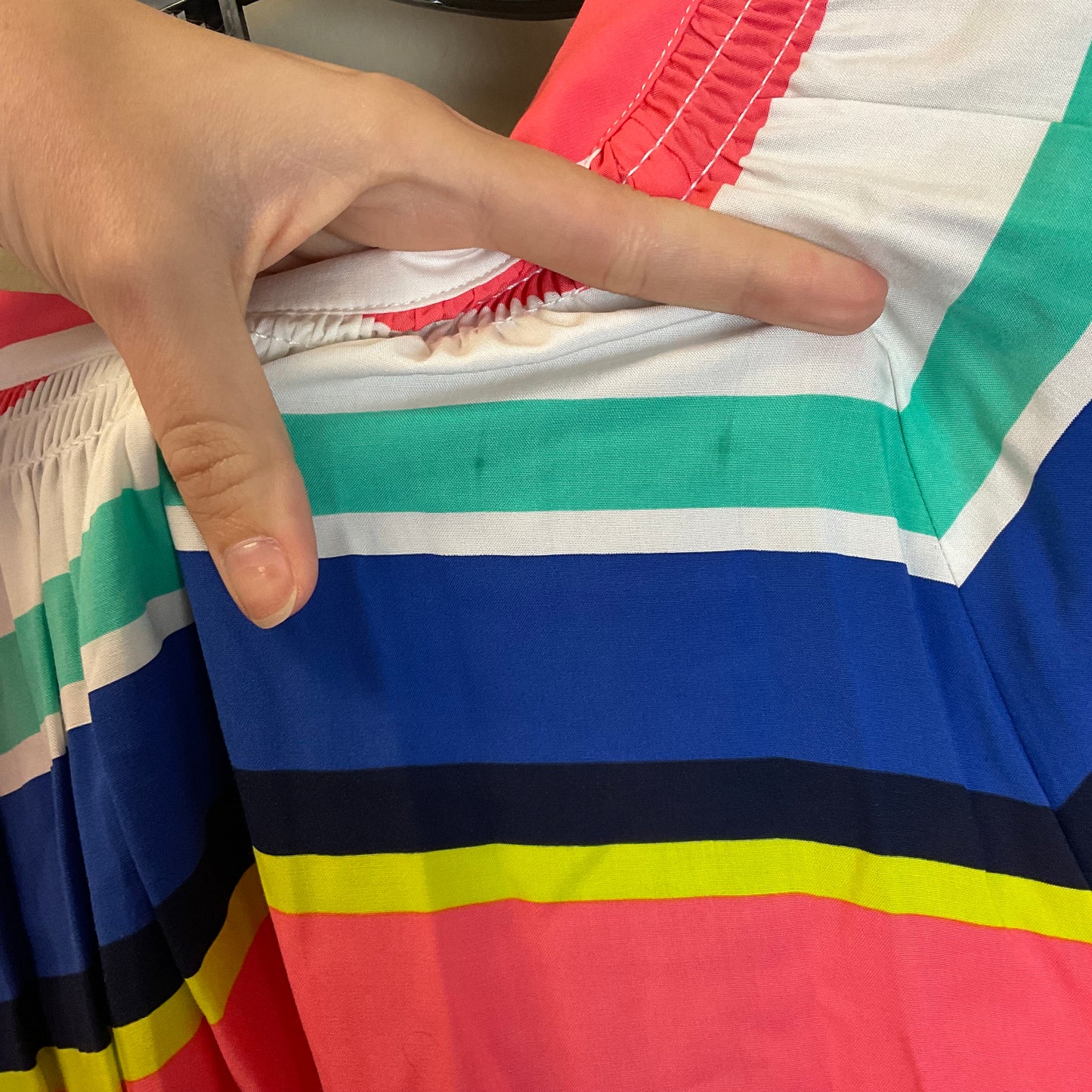 Top Long Sleeve By Crown And Ivy In Striped Pattern, Size: 3x