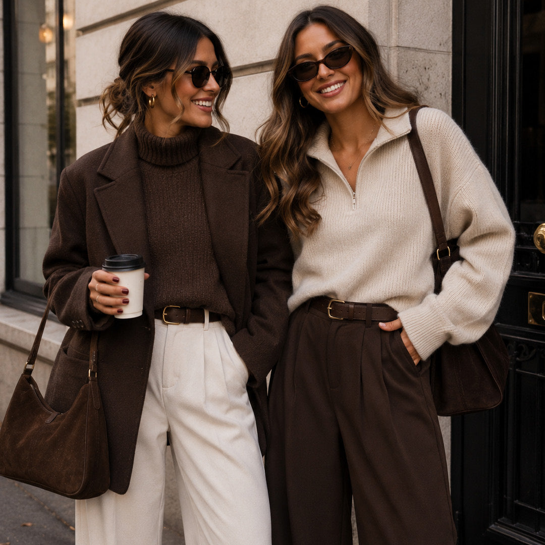 2 women smiling