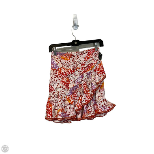 Skirt Mini & Short By Clothes Mentor In Multi-colored, Size: S