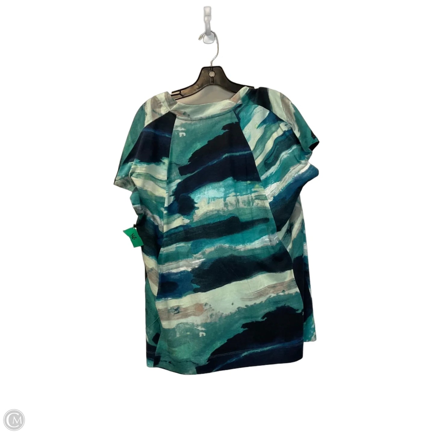 Top Short Sleeve By Grey State In Green, Size: 2