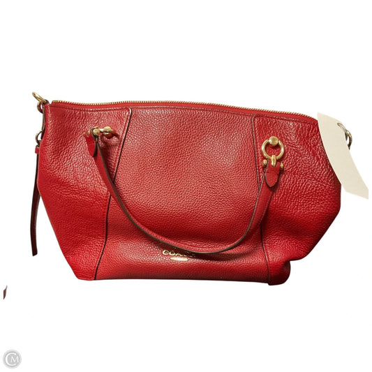 Crossbody Designer By Coach, Size: Medium