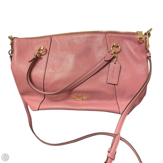 Crossbody Designer By Coach, Size: Medium