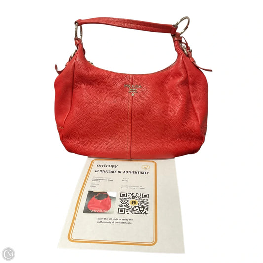 Handbag Luxury Designer By Prada, Size: Medium