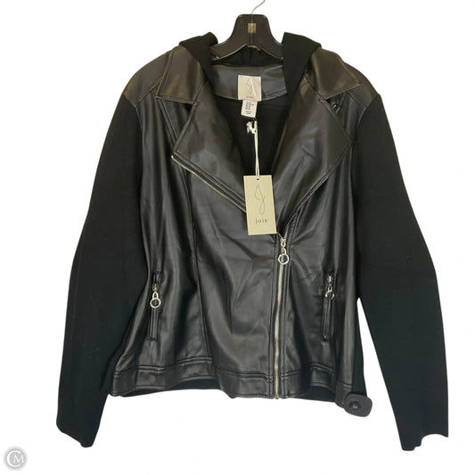 Sweatshirt Hoodie By Joie In Black, Size: Xl