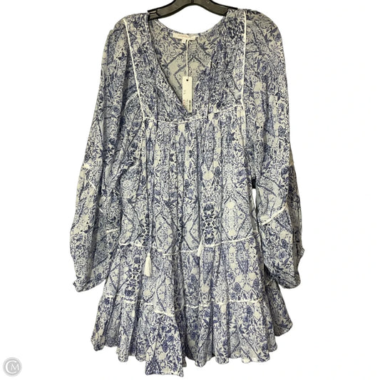 Dress Casual Short By Olivaceous In Blue, Size: L