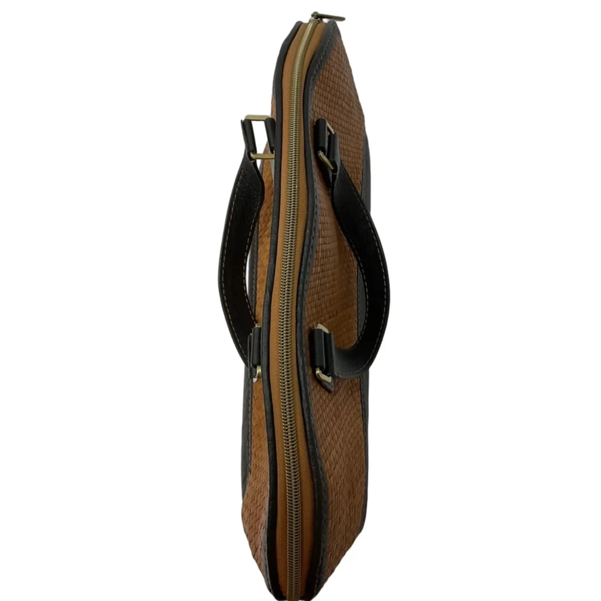 Handbag Leather By Cmc, Size: Medium